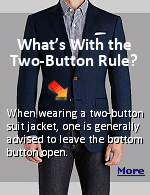 Your jacket , depending on its style, is designed to be fastened in a specific way. If you button your jacket incorrectly, it won't drape properly. You'll find your jacket bunching up around the midsection and it will throw your whole look off. And to anyone in the know, you'll look like you don't know how to dress properly.